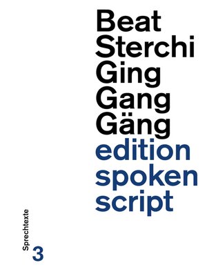 cover image of Ging Gang Gäng